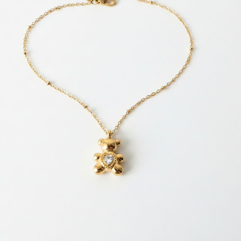 Collana Teddy Cuore: Simbolo di Amore e Tenerezza Eterna