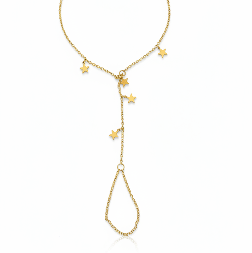 Baciamano/Bracciale Stelline