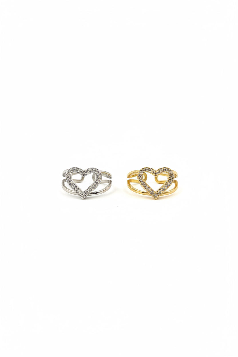 Anello Cuore – Il Coraggio di Amare Ancora