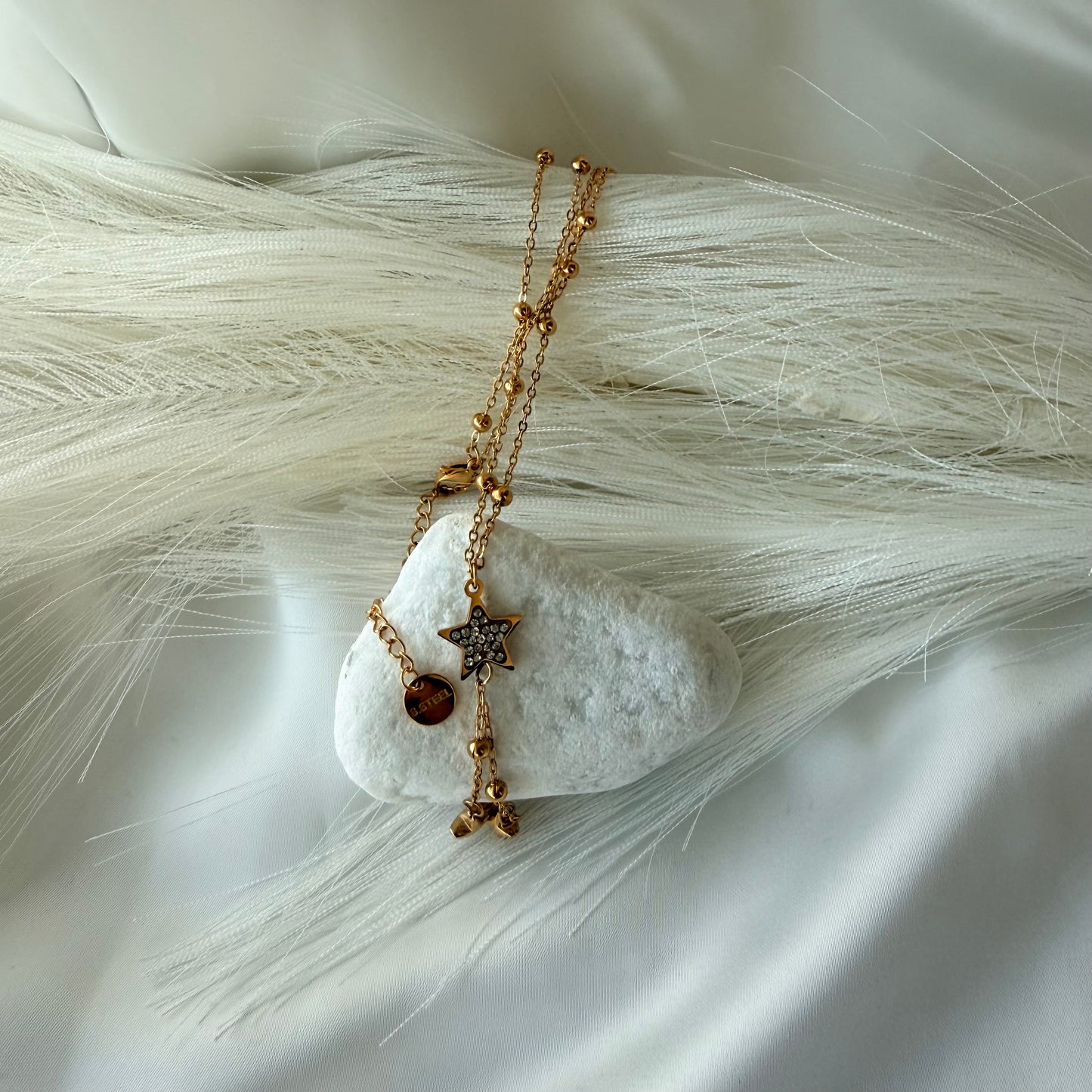 Collana "Desiderio Celeste" - Eleganza e Fortuna Eterna 💫