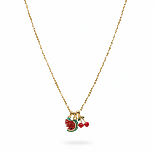Collana Charm Frutta
