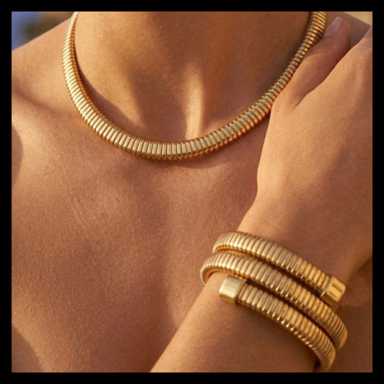 Bracciale e Collana Vortice: L'Energia del Cambiamento