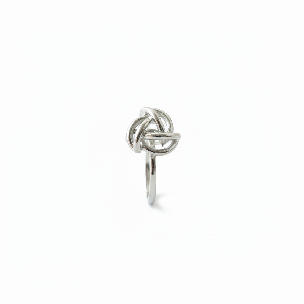 Anello Nodo intrecciato 3D