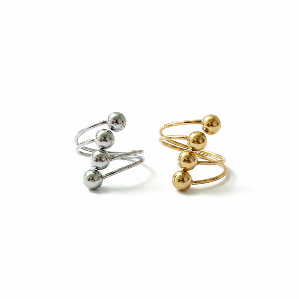 Anello Vera 3 sfere