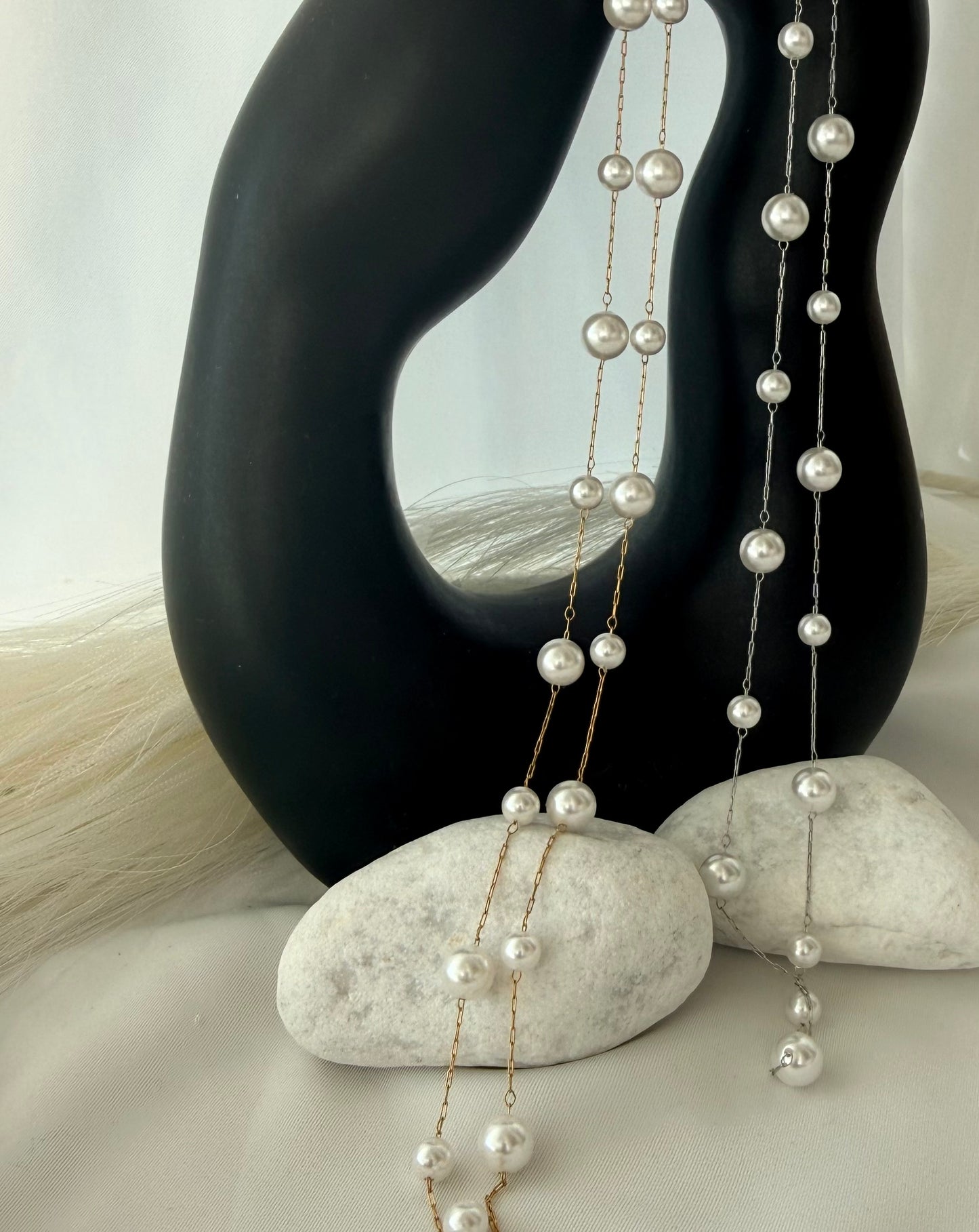 Collana "Perle Infinite": Un filo di bellezza Eterna