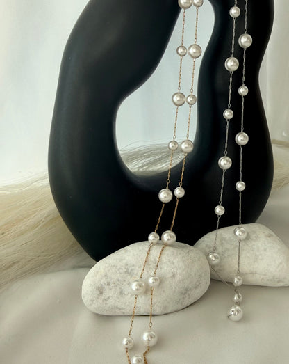 Collana "Perle Infinite": Un filo di bellezza Eterna