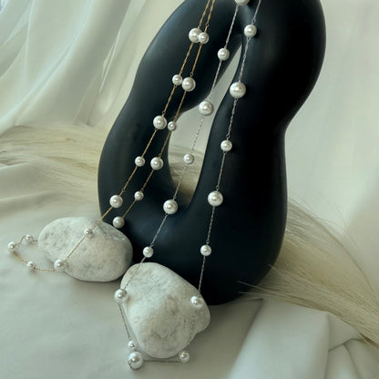 Collana "Perle Infinite": Un filo di bellezza Eterna