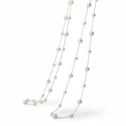Collana "Perle Infinite": Un filo di bellezza Eterna