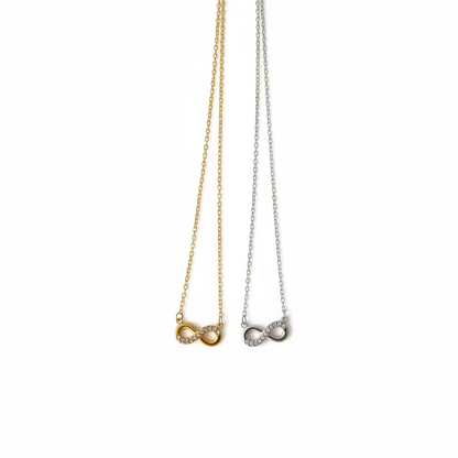 infinito: Collana, Bracciale o Orecchini:  Amore e Possibilità Infinite
