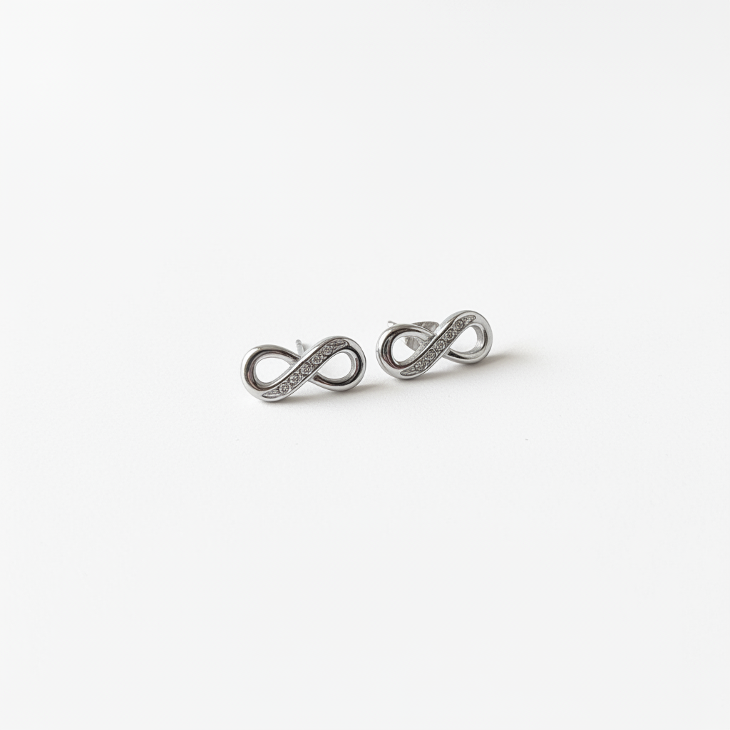 infinito: Collana, Bracciale o Orecchini:  Amore e Possibilità Infinite