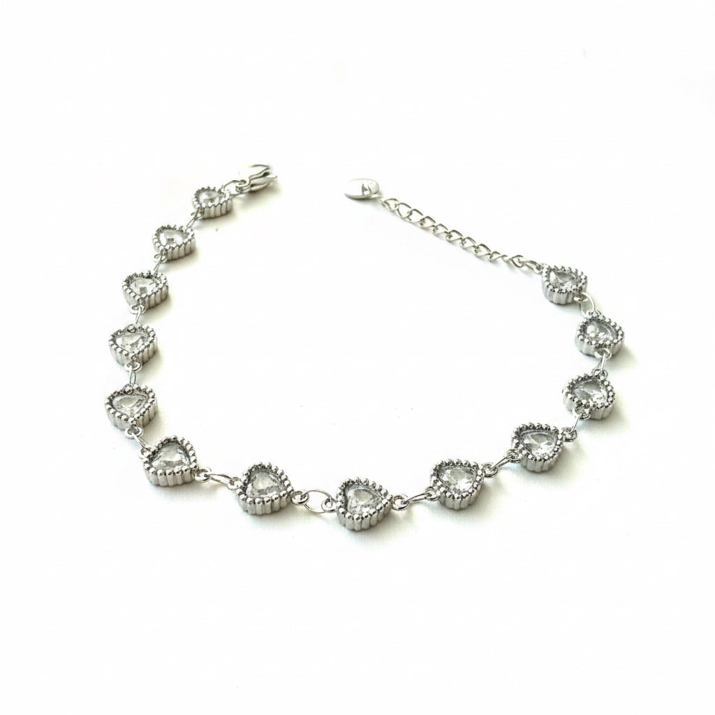 Bracciale Tennis 13 Cuori: L'Emozione che Brilla al tuo polso