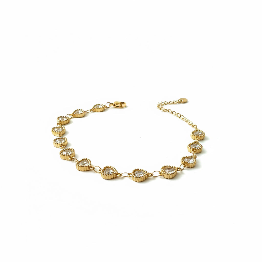 Bracciale Tennis 13 Cuori: L'Emozione che Brilla al tuo polso