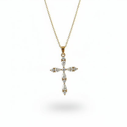 Collana Crocetta Punto Luce: L'eleganza della Fede