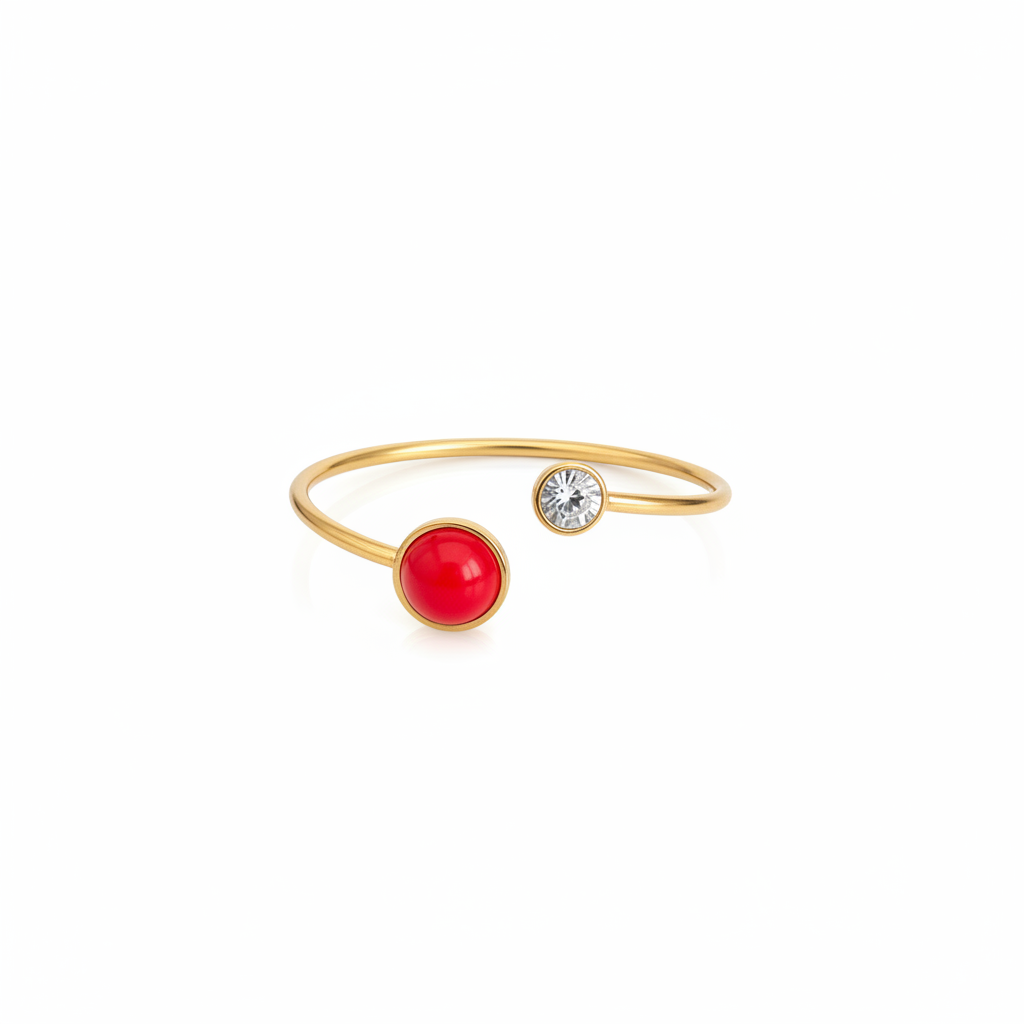 Bracciale Rigido Terra e Luce