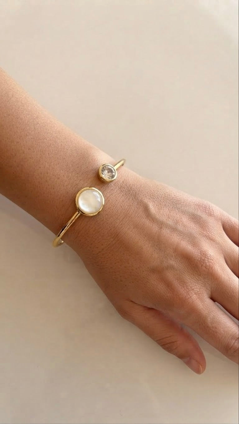 Bracciale Rigido Terra e Luce
