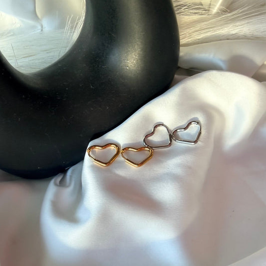 Orecchini "Riflessi del Cuore": L'eleganza in 3 D