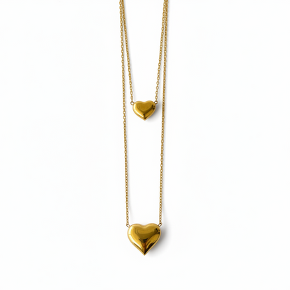 Collana Due Cuori: Legame D'amore