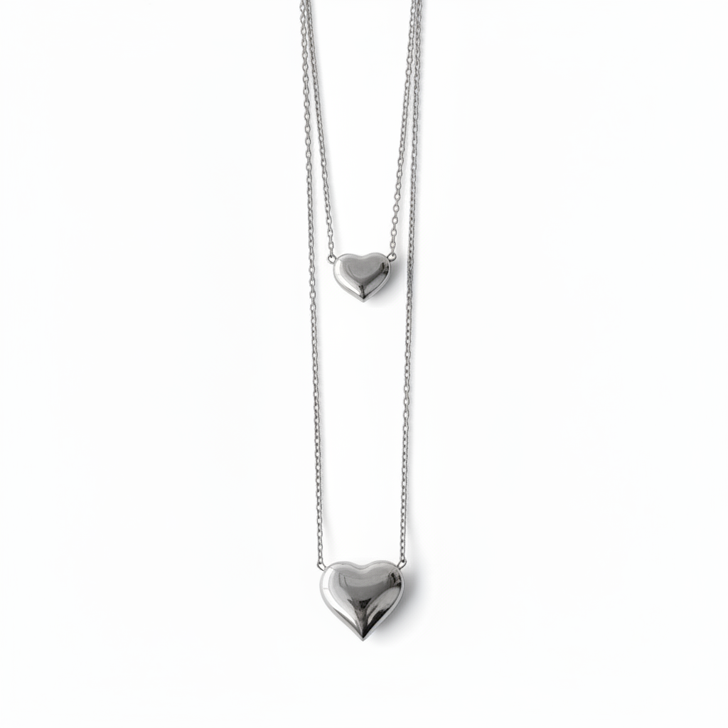 Collana Due Cuori: Legame D'amore