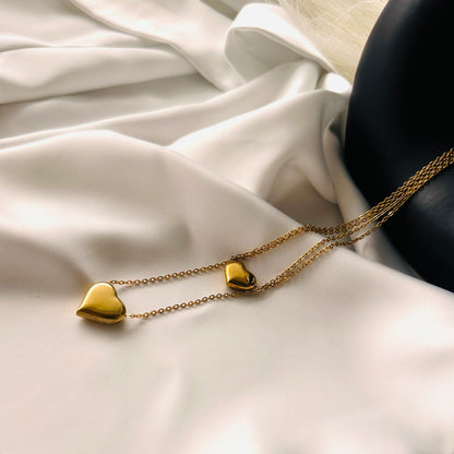 Collana Due Cuori: Legame D'amore