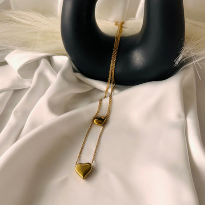 Collana Due Cuori: Legame D'amore