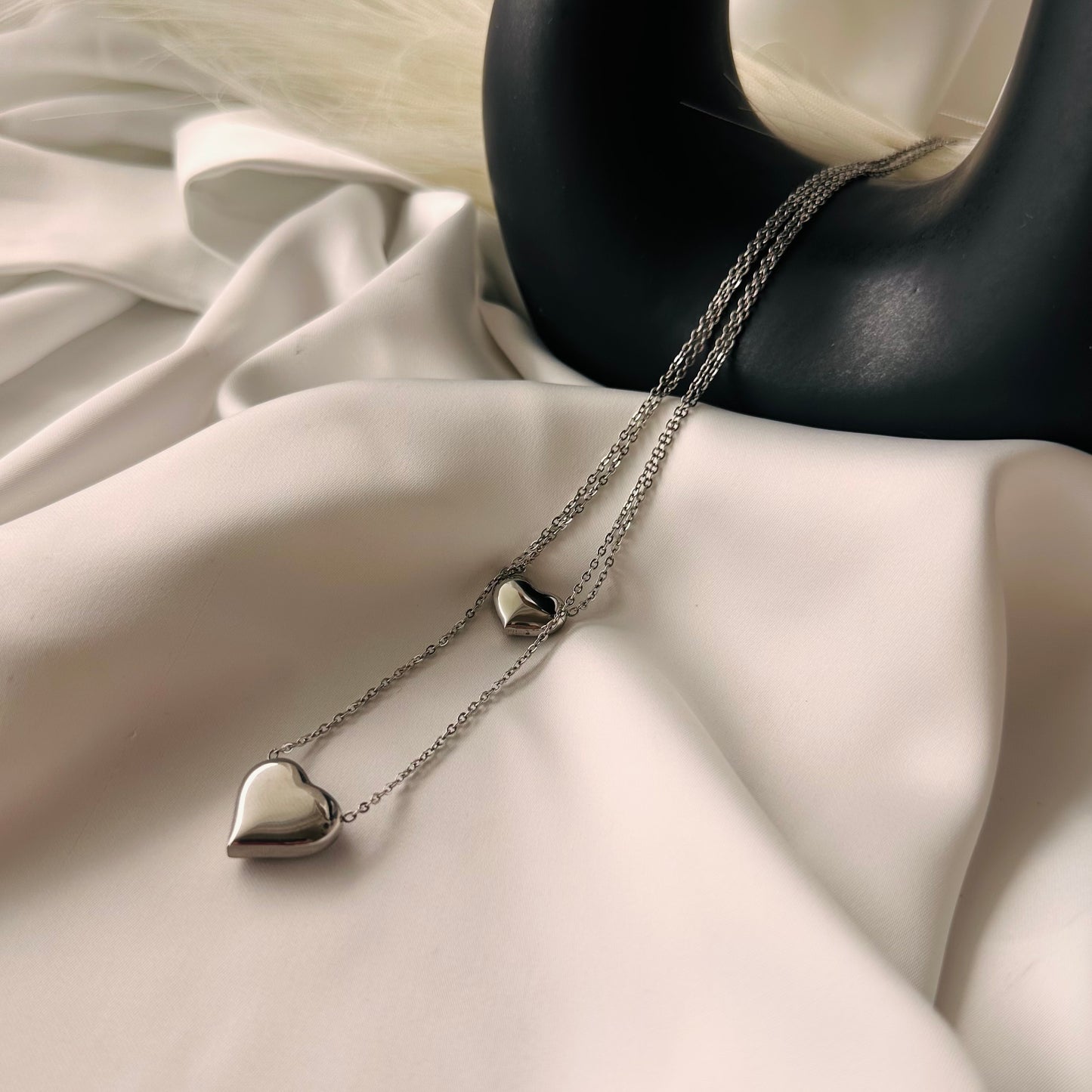 Collana Due Cuori: Legame D'amore