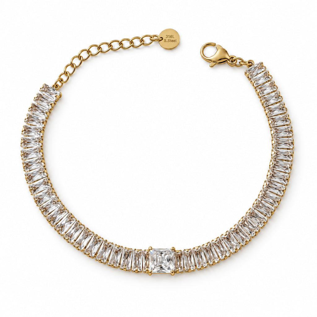 Bracciale Tennis Baguette: Il Simbolo di Amore e Vittoria