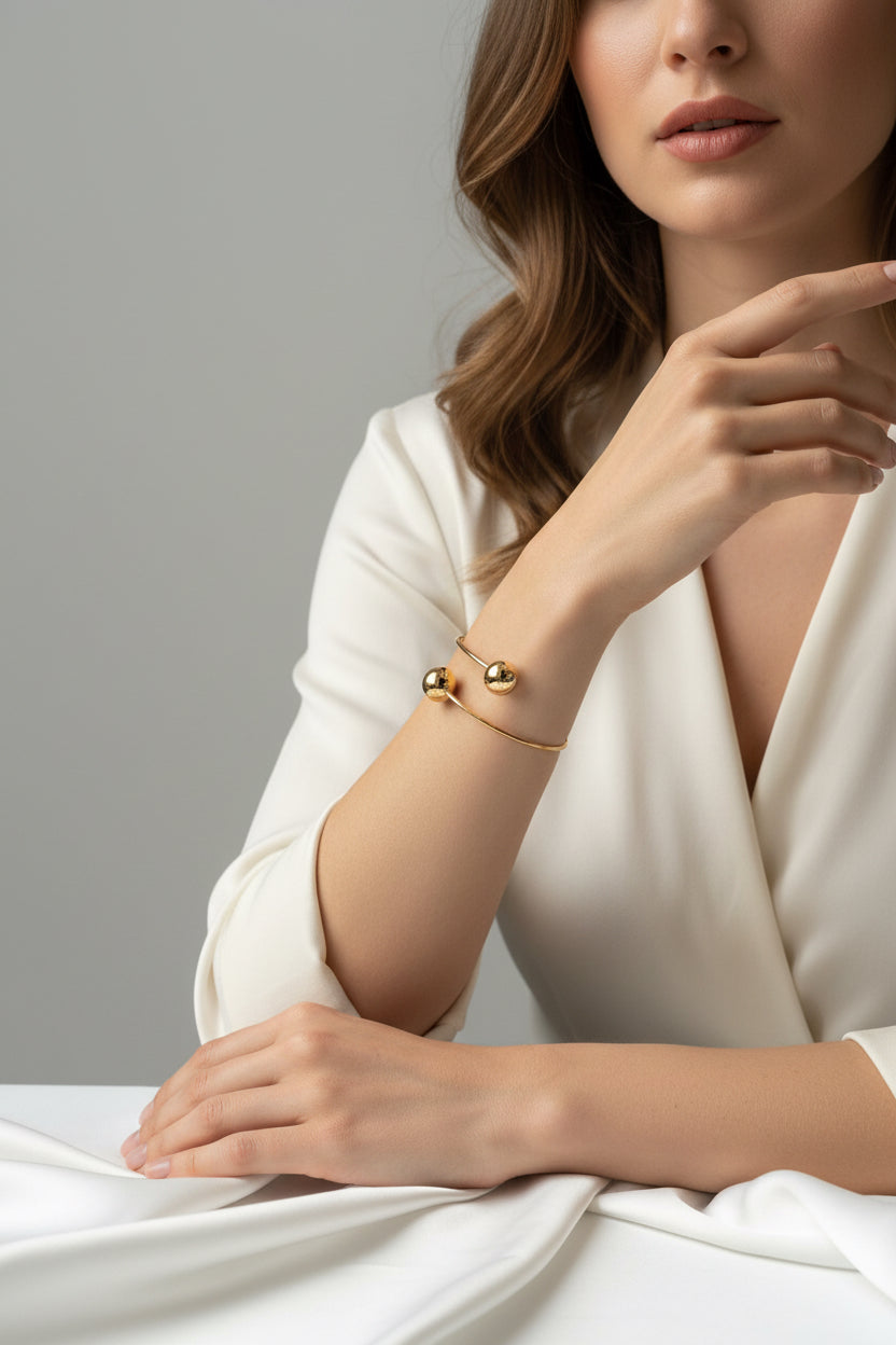 Bracciale Sfere: L’Equilibrio degli Opposti
