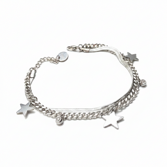 Bracciale "Stella D'argento": Legame di Luce