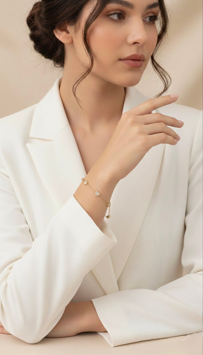 Bracciale "Sentiero di Luce": Un legame d’amore che illumina ogni sogno