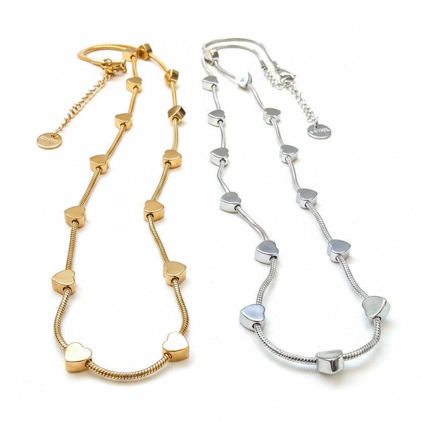 Collana Filo di Cuore: Un racconto di 14 cuori