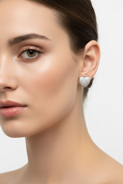 Orecchini/ Collana Cuore