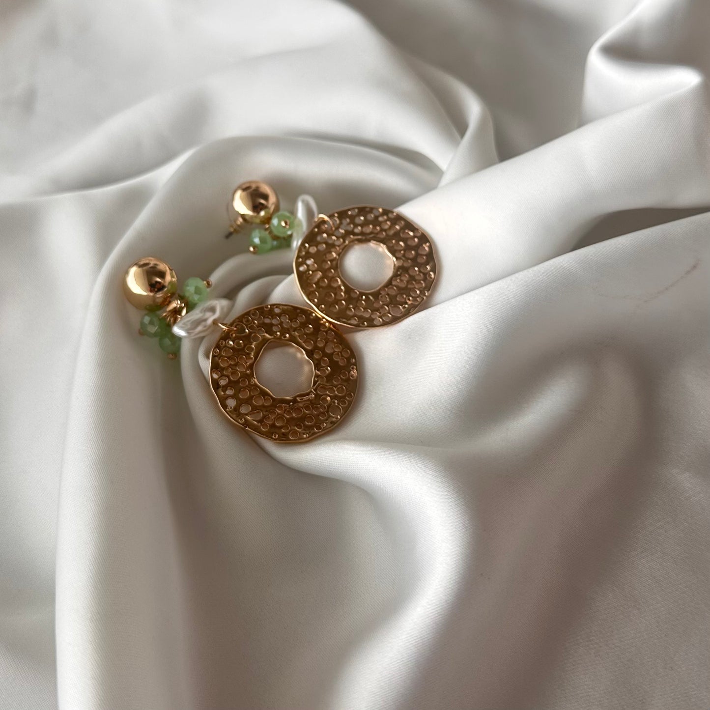 Orecchini isola Verde Gold