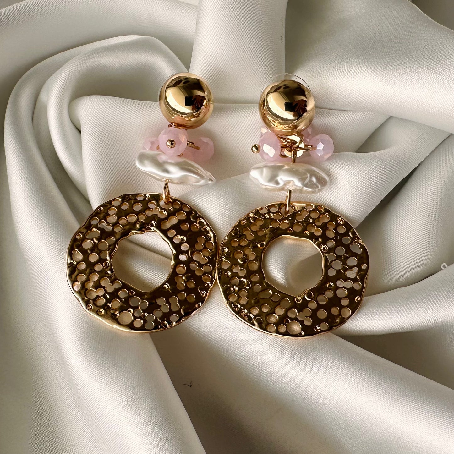 Orecchini isola Verde Gold