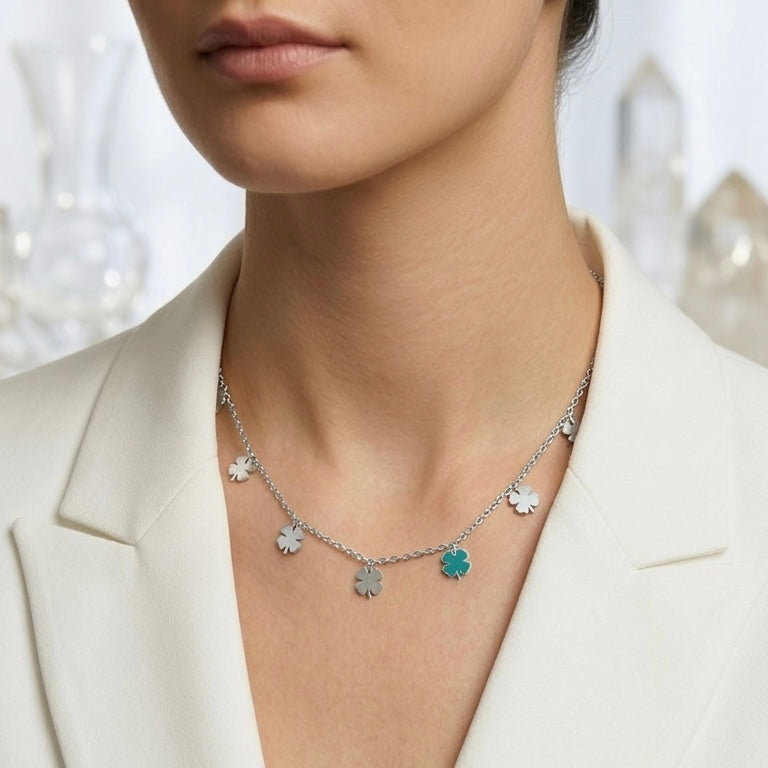 Collana Quadrifoglio:  Pura Fortuna