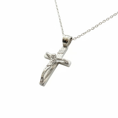 Collana Croce "Rilievo Eterno": La forza della fede