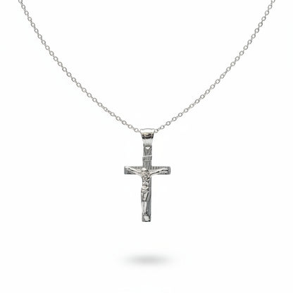 Collana Croce "Rilievo Eterno": La forza della fede