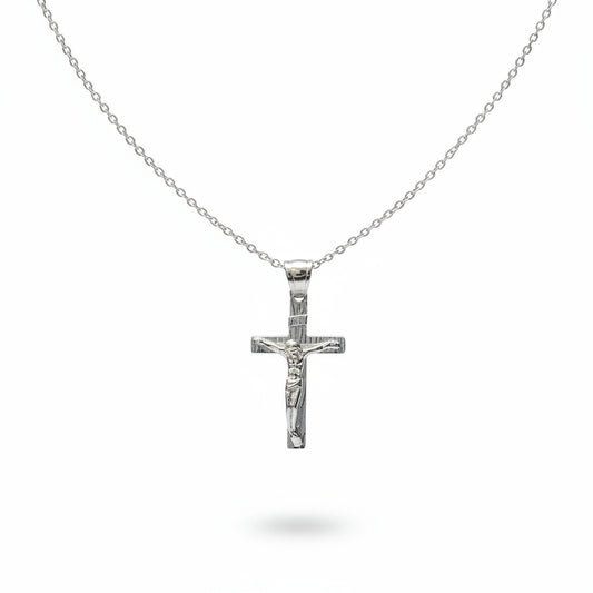 Collana Croce "Rilievo Eterno": La forza della fede