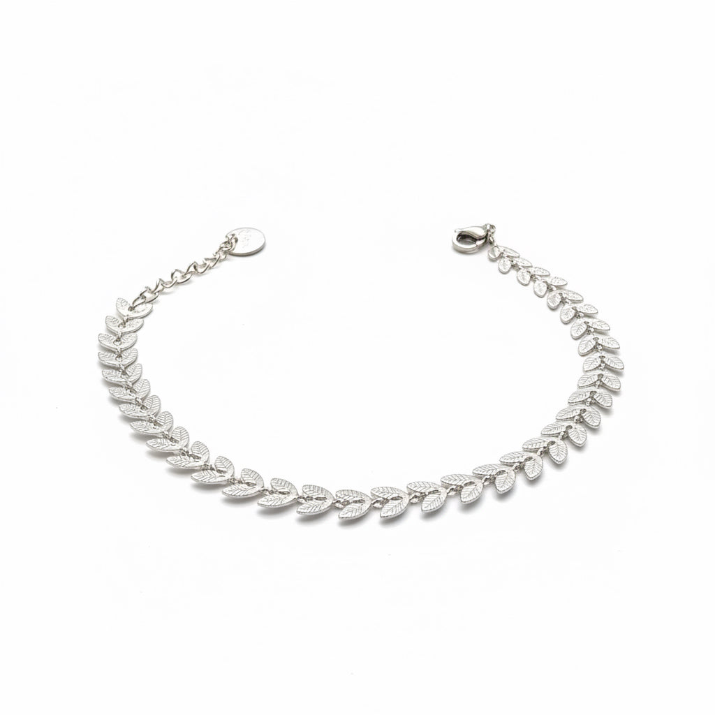 Bracciale Uomo Foglie: Forza e Rinascita