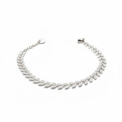 Bracciale Uomo Foglie: Forza e Rinascita