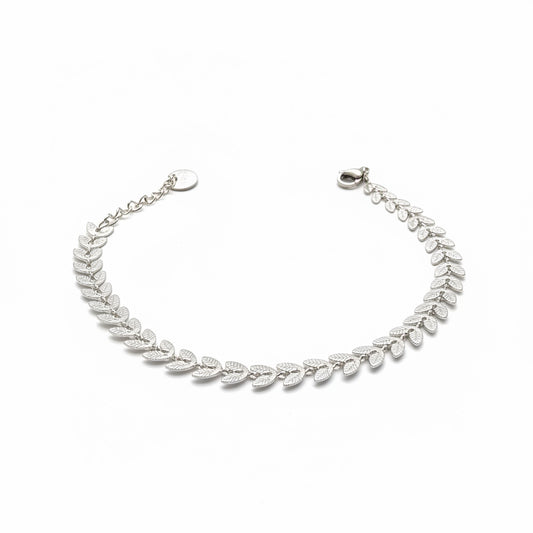 Bracciale Uomo Foglie: Forza e Rinascita