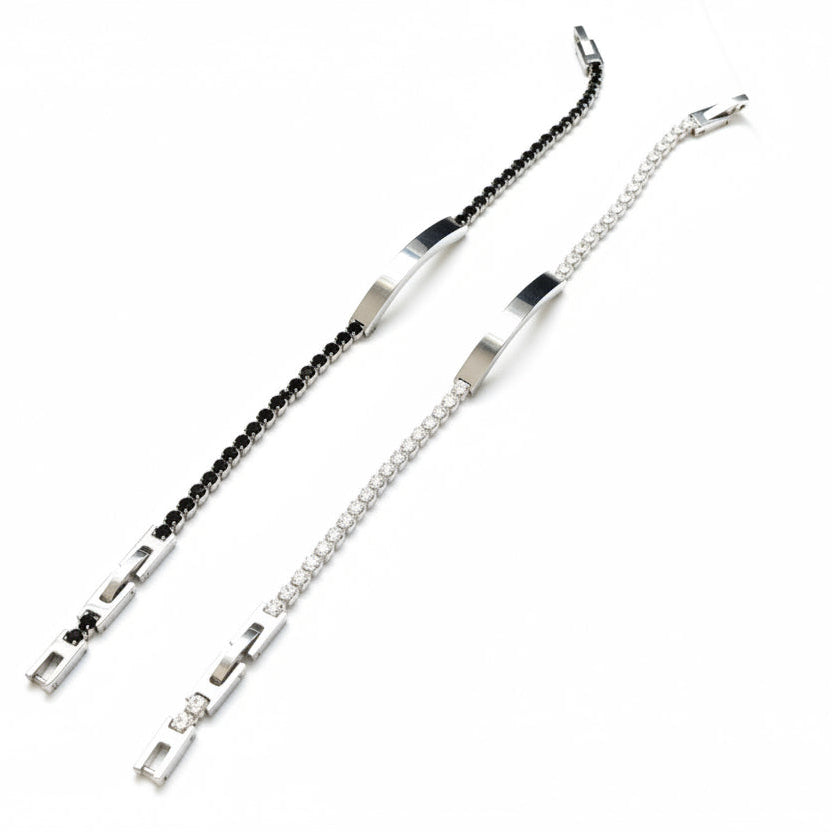 Bracciale Tennis Uomo: Icona di Forza e Carattere
