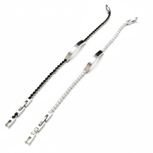 Bracciale Tennis Uomo: Icona di Forza e Carattere