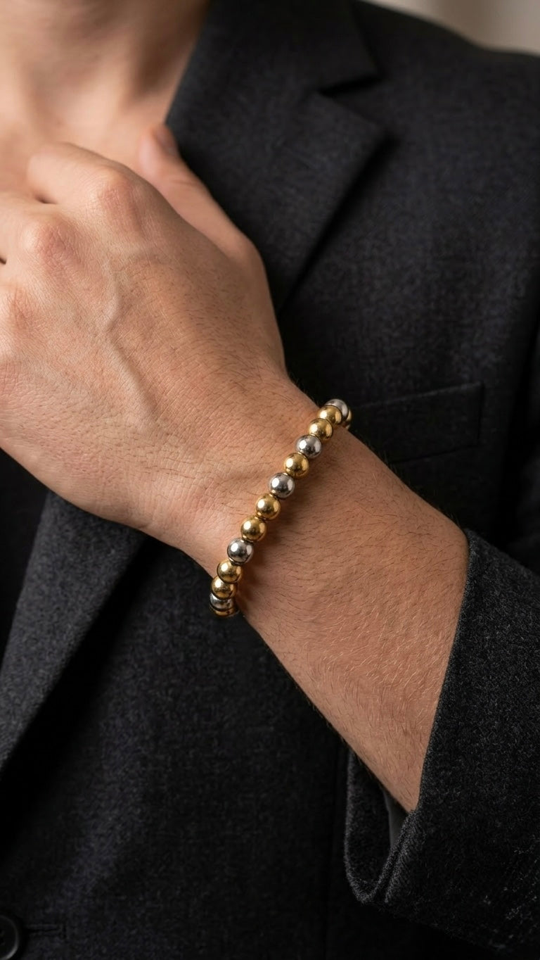 Bracciale Sfere di Eterna Promessa: L'equilibro Perfetto