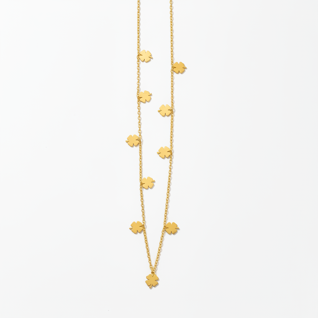 Collana Quadrifoglio:  Pura Fortuna