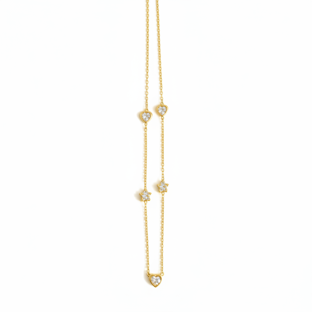Collana "Cuore di Stelle" - Un gioiello che racconta la tua storia