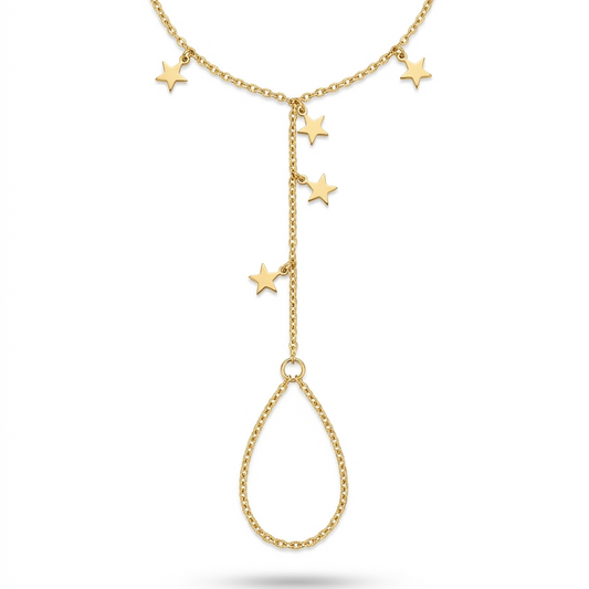 Baciamano/Bracciale Stelline