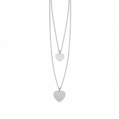Orecchini/ Collana Cuore