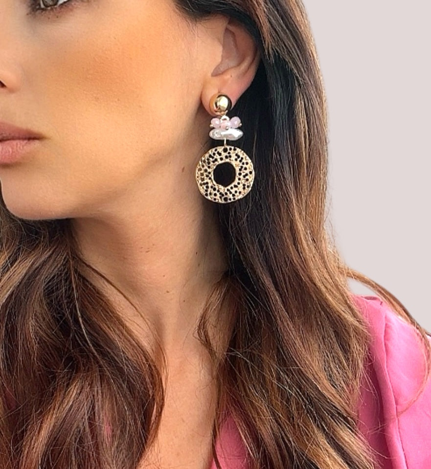 Orecchini isola Verde Gold