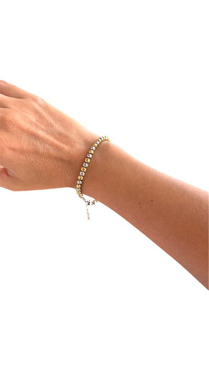 Bracciale dadi "Equilibro Armonioso"- Simbolo di Coraggio e Sfide