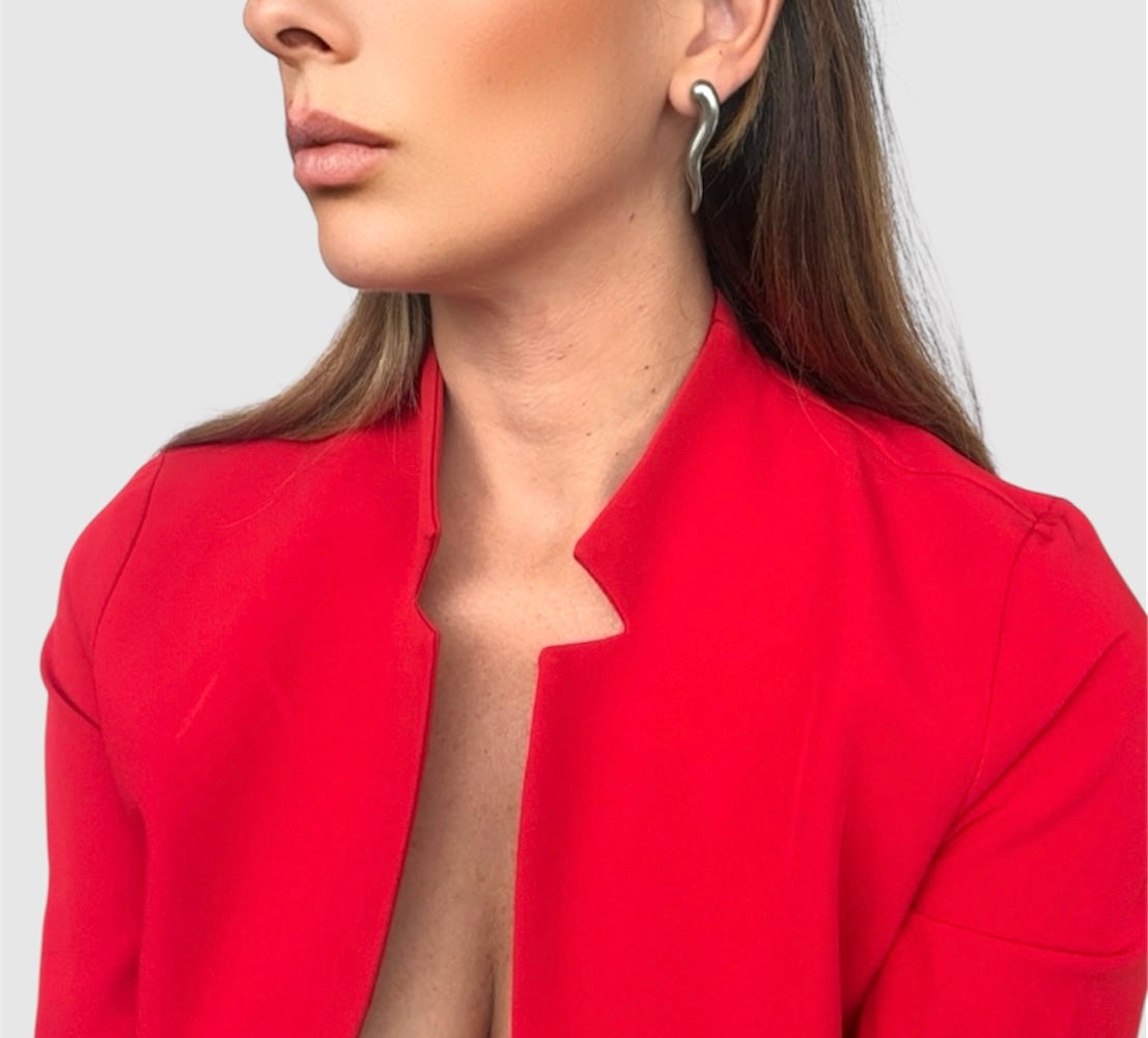 Orecchini "Corno"3D Fortuna e Prosperità